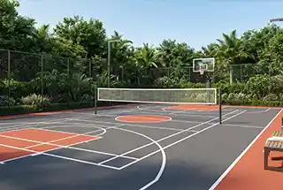 Multipurpose Court at Shree Venkatesh Laurel